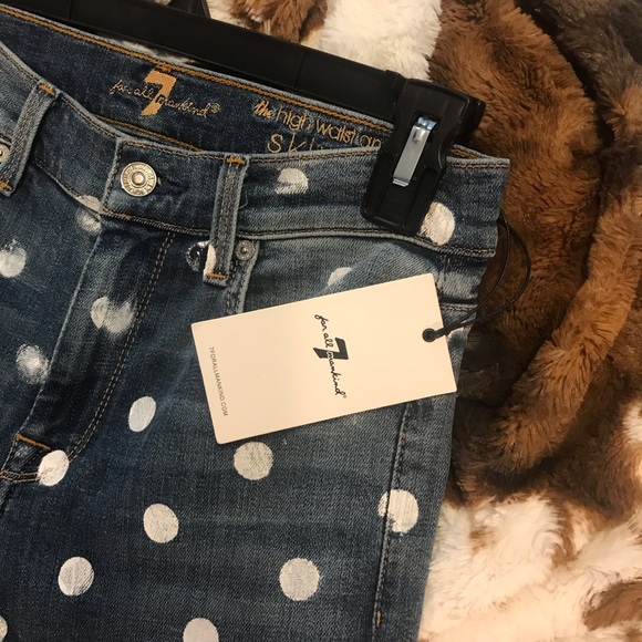 NWT 7 For All Mankind The High Waist Ankle Skinny - Picture 9 of 9